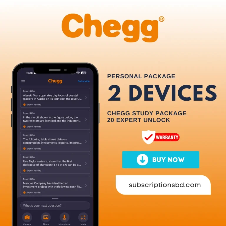 Chegg Study Pack 1 Month