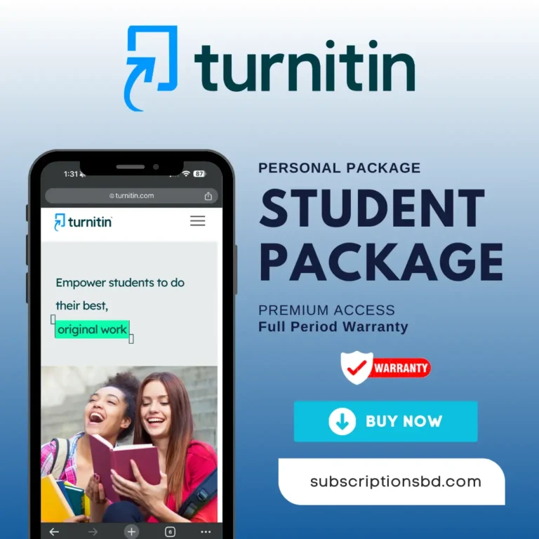 Turnitin Student Account